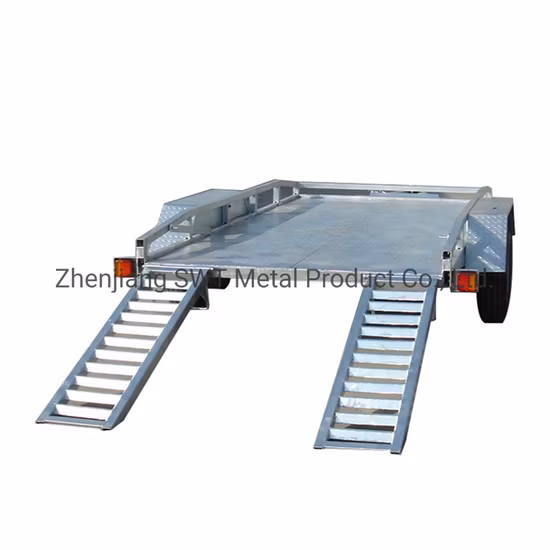 Special Customized Galvanized Box Trailer with Good Quality