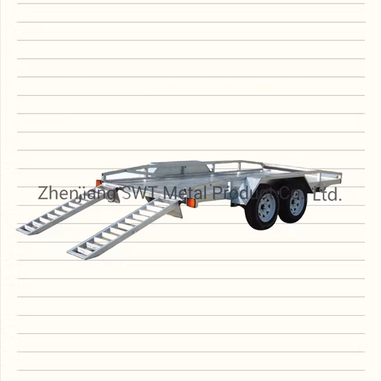 Special Customized Galvanized Box Trailer with Good Quality