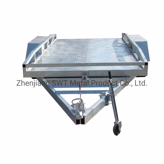 Special Customized Galvanized Box Trailer with Good Quality