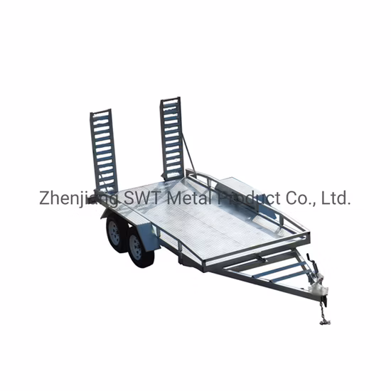Special Customized Galvanized Box Trailer with Good Quality