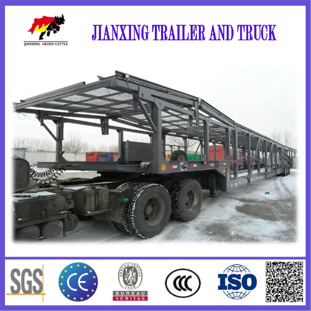 Vietnam Client Special Customized Use Cars Vehicles SUV Transport Car Carrier Semitrailer Truck Trailers with Best Price on Sale