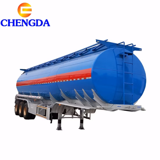 3 Eixos 45000L Veículo Especial Tanque de Combustível Reboque de caminhão-tanque de óleo para venda